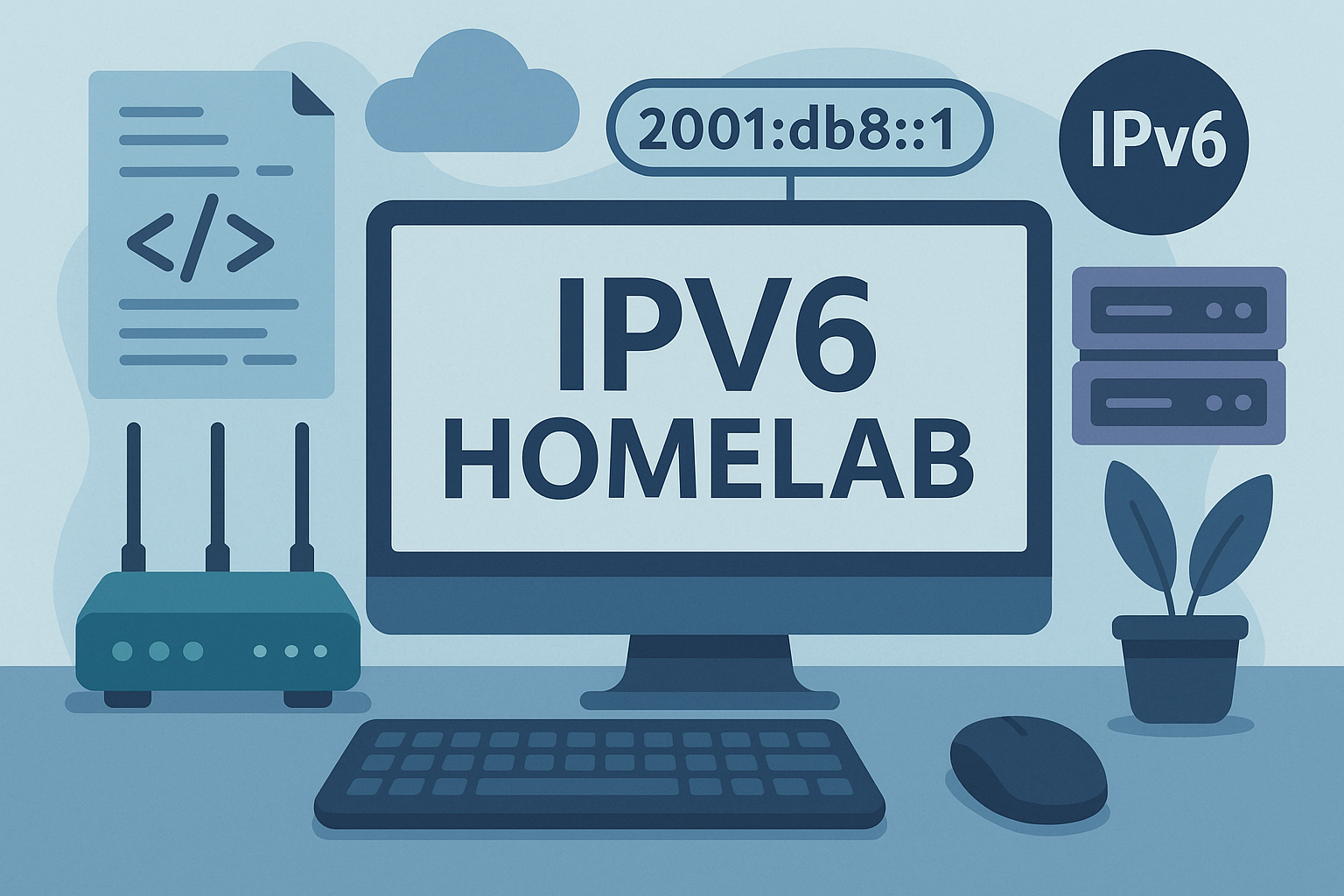 A Glimpse into the Future: An introduction to IPv6 in your homelab